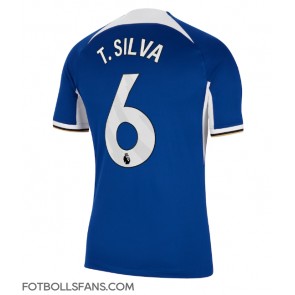 Chelsea Thiago Silva #6 Replika Hemmatröja 2023-24 Kortärmad